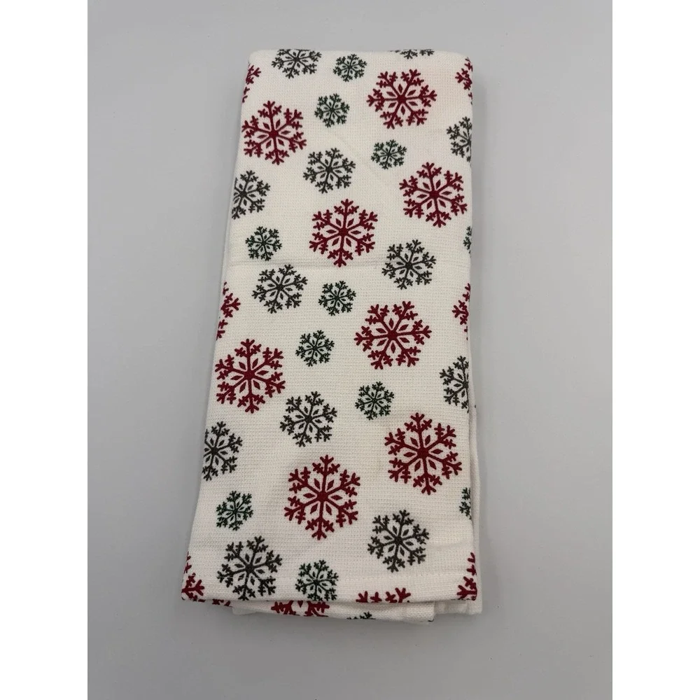 Snowman Kitchen Towel 2 Piece Set  NWOT Big Lots